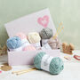 Emma Baby Jumper Knitting Kit, thumbnail 9 of 10