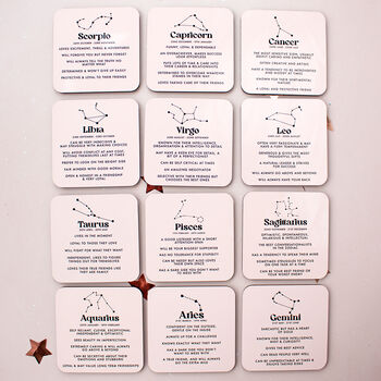 Star Sign Coaster, 3 of 5