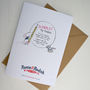 Clever Clogs Congratulations Card Can Be Personalised, thumbnail 5 of 6