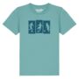 Women's Football Rectangles Children's T Shirt, thumbnail 1 of 3