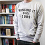 Winging It Personalised Father's Day Sweatshirt, thumbnail 1 of 3