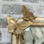 Cream And Gold Butterfly Photo Frame – 6x4 Inch Portrait, thumbnail 8 of 10
