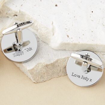 Sixpence 1954 70th Birthday Coin Cufflinks, 4 of 11