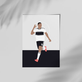 Aleksandar Mitrovic Fulham Football Poster, 3 of 3