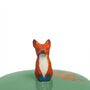 Porcelain Jar With Fox Lid, thumbnail 2 of 6