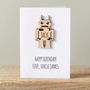 Personalised Children's Robot Card, thumbnail 1 of 5