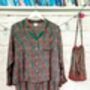 Upcycled Sari Pyjama Sets, thumbnail 12 of 12