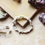 Howlite Gemstone Chip Bracelet | Crystal Jewellery, thumbnail 1 of 3