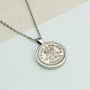 Personalised Sixpence Necklace 1928 To 1967, thumbnail 5 of 7