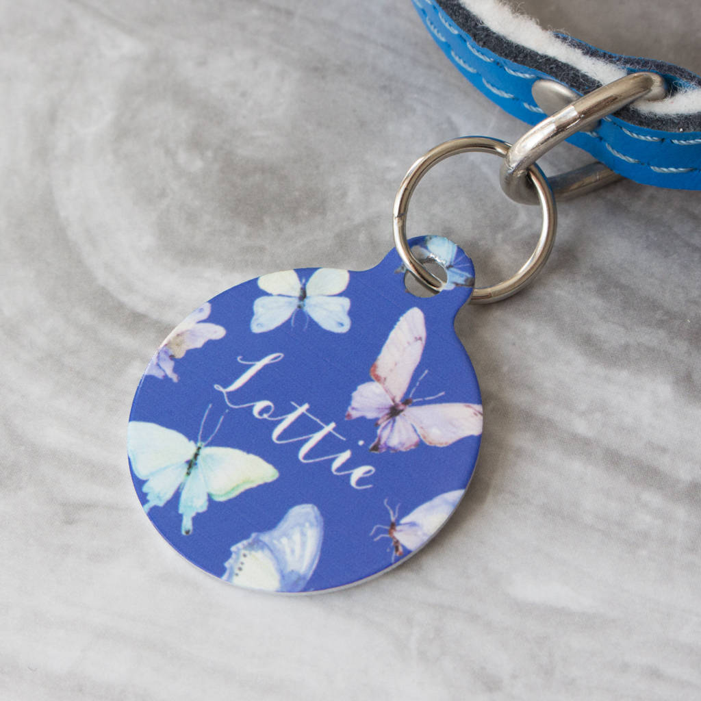 Butterfly Pet ID Tag, 1 of 6