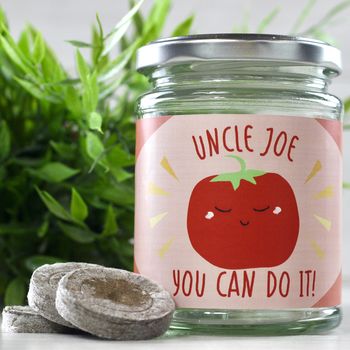 Personalised Cherry Tomato Jar Grow Kit, 8 of 12