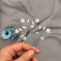 Pearl And Flower Bridal Hair Pin – Elegant And Versatile, thumbnail 5 of 11