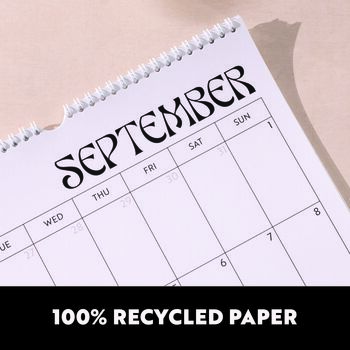 Large 2024 Calendar | Simply Neutral | A3, 6 of 11