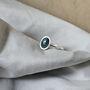 Moss Agate Sterling Silver Ring, thumbnail 1 of 3