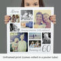 Personalised 60th Birthday Square Photo Collage, thumbnail 8 of 11