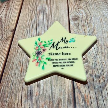 100g Personalised Printed Chocolate Star, 9 of 11