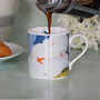 Blue Soaring Kites Mug, Fine Bone China, thumbnail 2 of 6