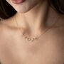 Personalised 'Family Bouquet' Birthstone Flower Necklace, thumbnail 5 of 11