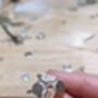 Eco Friendly Sterling Silver Peace Ring, thumbnail 11 of 12