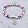 Personalised Dinosaur Girls Bracelet T Rex Boys Gift, thumbnail 4 of 12