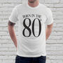 Personalised 'Born In The' T Shirt, thumbnail 2 of 2