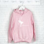 Ballerina With Stars Personalised Dance Hoodie, thumbnail 2 of 7