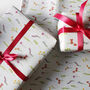 Wildflower Print Eco Friendly Luxury Wrapping Paper, thumbnail 10 of 11