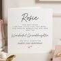 Personalised 21st Birthday Card For Granddaughter, thumbnail 1 of 7