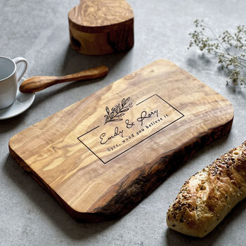 Personalised Wedding Gift Cheese Board, 2 of 8
