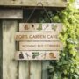 Personalised Wooden Garden Sign For Dad, thumbnail 3 of 3
