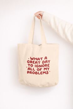 What A Great Day To | Tote Bag, 2 of 3
