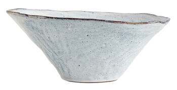 Handmade Ice Blue Stoneware Crockery, 5 of 6