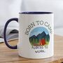 Born To Camp Coffee Mug, thumbnail 1 of 8
