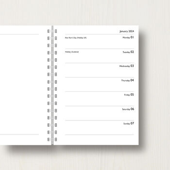 Personalised 2024 Diary For Businesses With Logo, 4 of 9