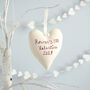 Personalised Mini Hanging Heart Birthday Gift For Her, thumbnail 11 of 12