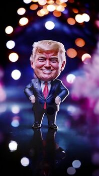 Trump Christmas Tree Hanging Decoration, 8 of 12