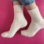 Personalised Neon Fleck Socks, thumbnail 1 of 3