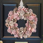 Blush Pink Winter Wreath, thumbnail 3 of 5