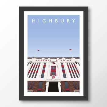 Arsenal Fc Highbury East Stand Poster, 7 of 7