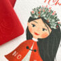 Personalised Christmas Greetings Card For Daughter, thumbnail 1 of 7