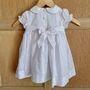 Hand Smocked Traditional Special Occasion Dress, thumbnail 5 of 8