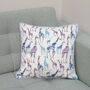 Giraffe Print Cushion, thumbnail 1 of 4