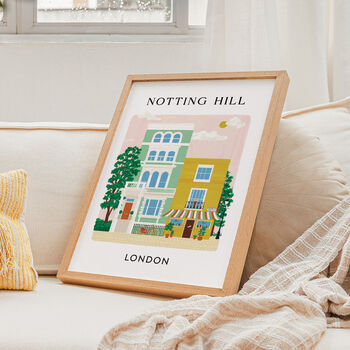 Portobello Road In Notting Hill London Art Print, 2 of 5