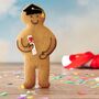 Graduation Gingerbread Man Letterbox Biscuit Gift, thumbnail 1 of 3