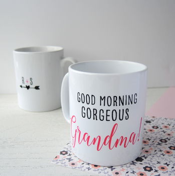 Personalised Grandma And Grandad Pair Of Mugs, 3 of 4