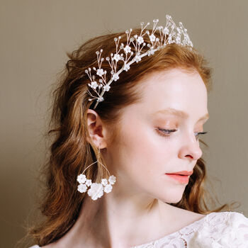 Jewelled Flower Crown Isobel, 9 of 12