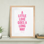 Favourite Saying Personalised Poster, thumbnail 4 of 11