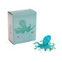 Artisan Glass Octopus | Gift Boxed | Decoration | Collectable | Gift For Home, thumbnail 1 of 4