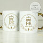 Personalised Queen Memorial Gold Handle Mug, thumbnail 4 of 5