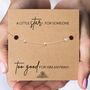 Break Up Gift With A Gold Plated Or Silver Plated Star Bracelet And Card, thumbnail 2 of 4